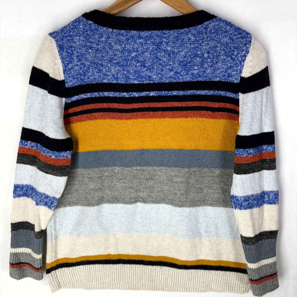 LOFT Multicolor Stripe Sweater - Picture 2 of 4